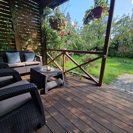 Boutigue City House With Terrace And Garden Free Parking 리가 외부 사진