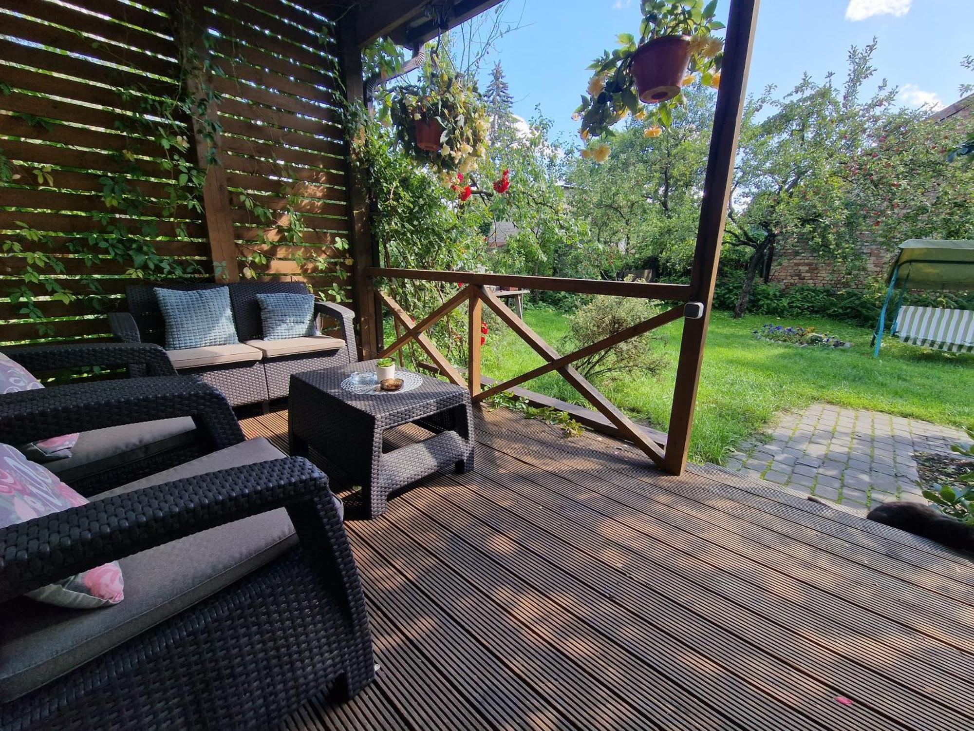 Boutigue City House With Terrace And Garden Free Parking 리가 외부 사진